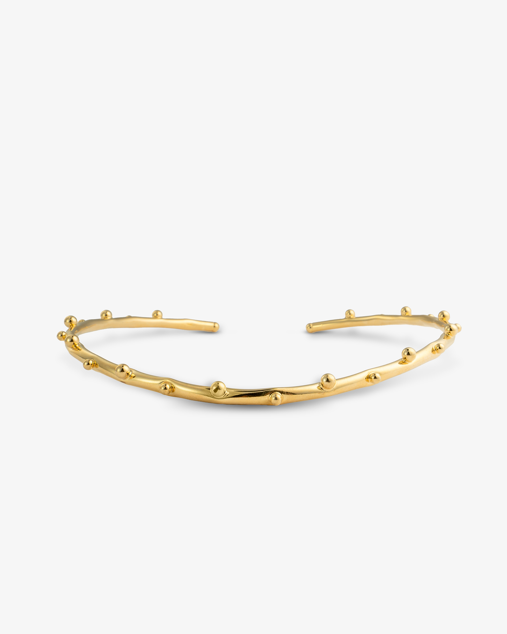 Gaby Beaded Dotted Choker Necklace